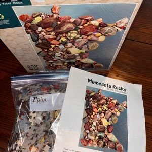 Minnesota Rocks Puzzle 550 pieces